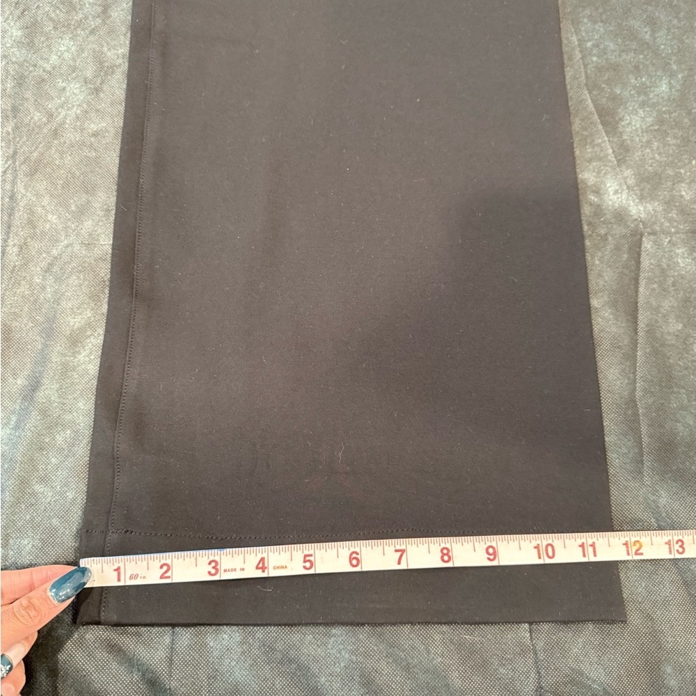 🔥NWT Anthropologie Maeve Women’s Black Pants Wide Leg Sz 32T🔥 - Picture 3 of 10